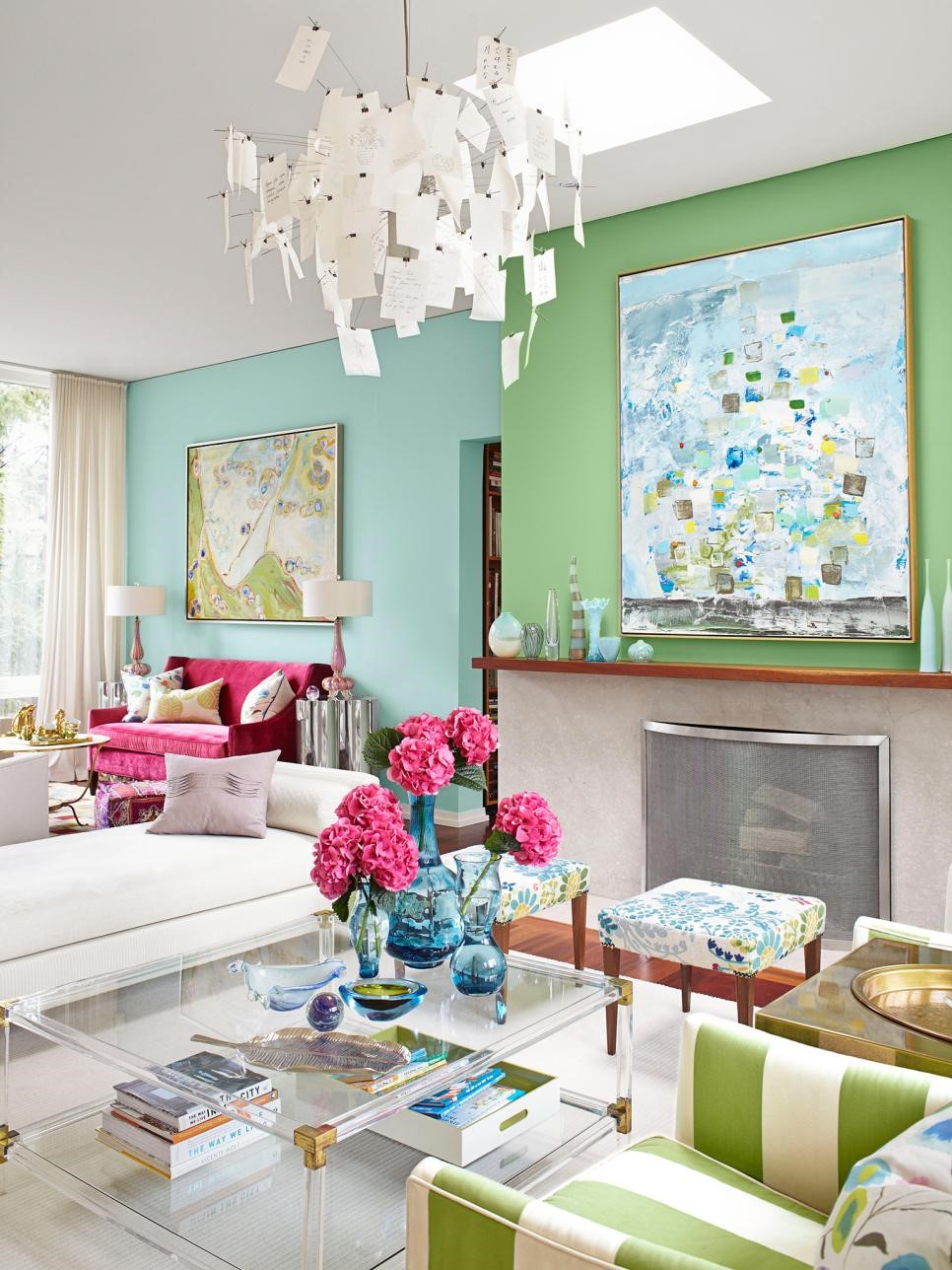 Thiết kế thu hút ánh sáng cho phòng