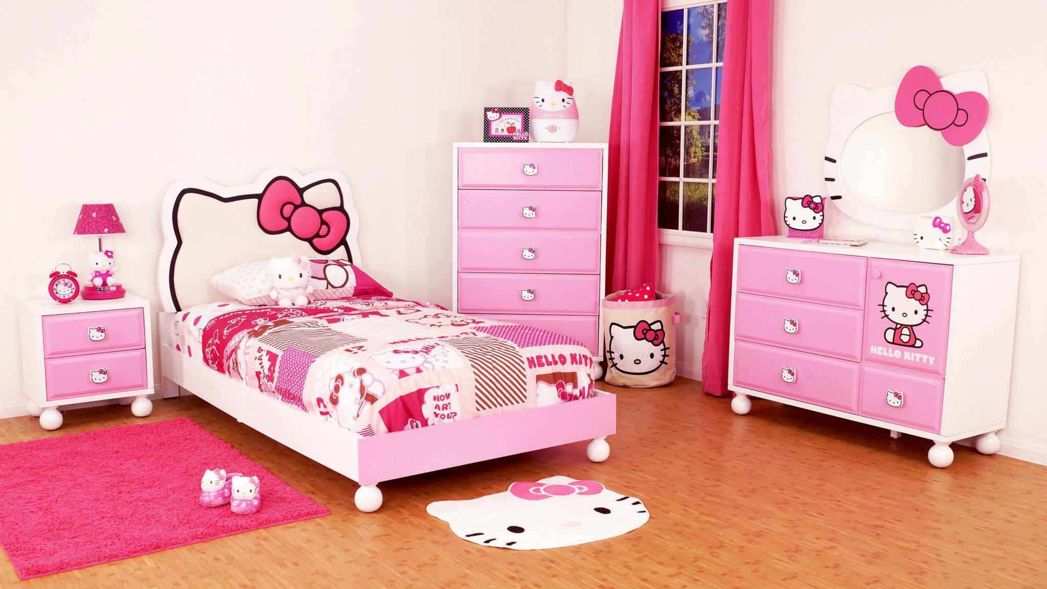 Ý tưởng trang trí không gian hello kitty đốn tim mọi người